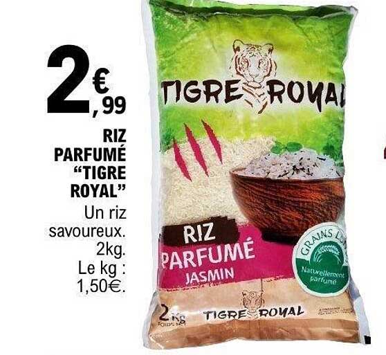 TIGRE ROYAL RIZ PARFUMÉ