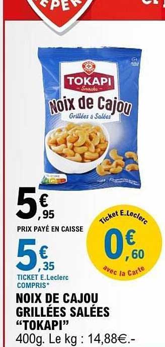TOKAPI Noix de Cajou