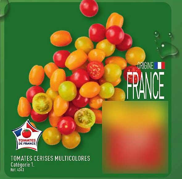 TOMATES CERISES MULTICOLORES