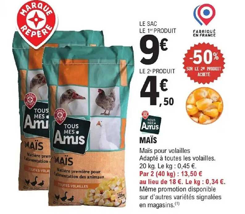 Tous mes Amis MAÏS
