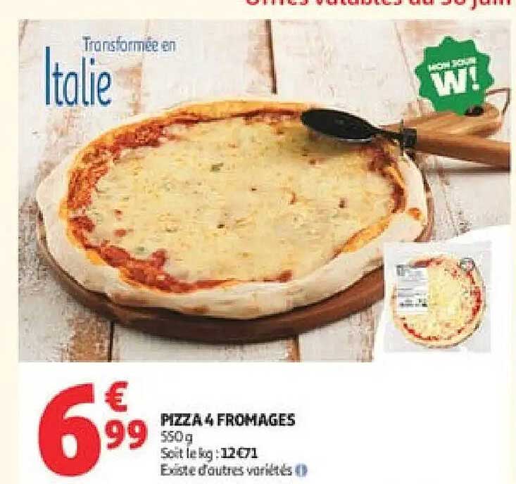 Tradizione in Italie Pizza 4 Fromages
