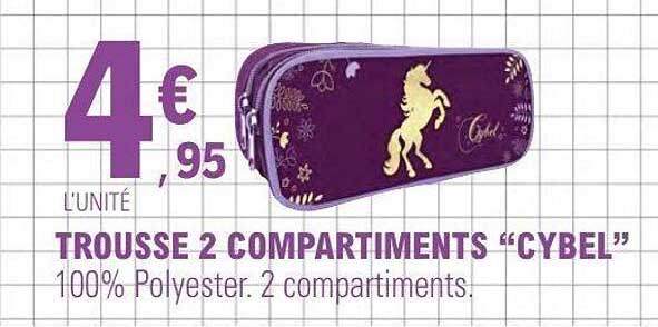 TROUSSE 2 COMPARTIMENTS "CYBEL