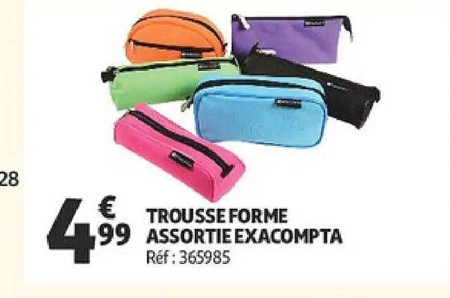 TROUSSE FORME ASSORTIE EXACOMPTA