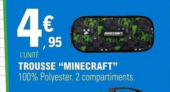 TROUSSE “MINECRAFT”