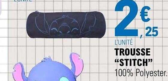 Trousse "Stitch