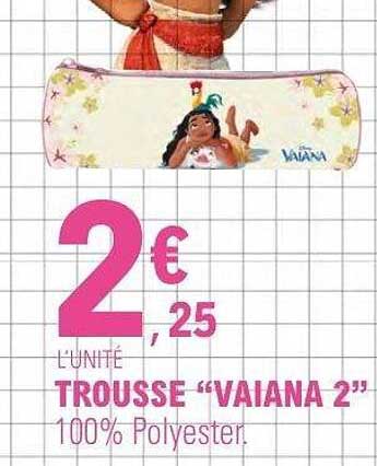 Trousse “Vaiana 2”