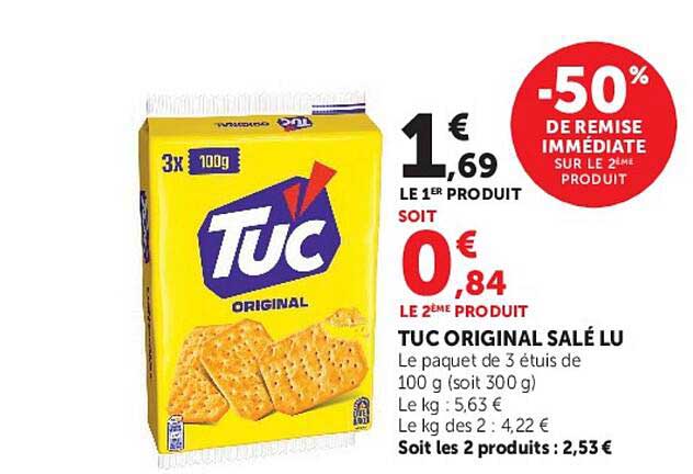 TUC ORIGINAL SÂLÉ LU