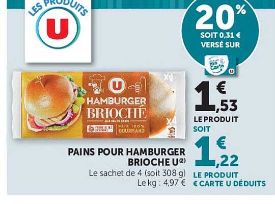 U Hamburger Brioché