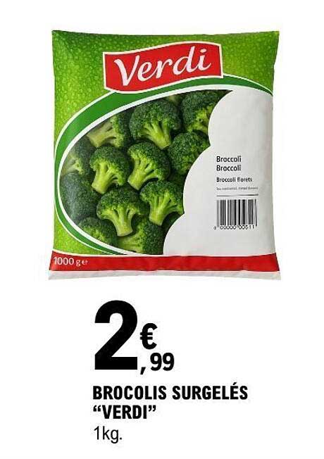 Verdi Brocolis surgelés