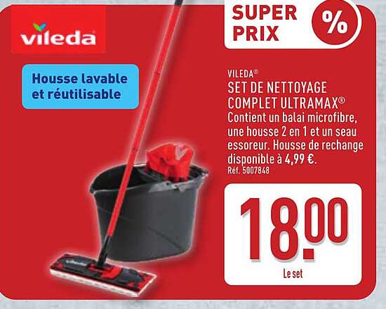 VILEDA SET DE NETTOYAGE COMPLET ULTRAMAX