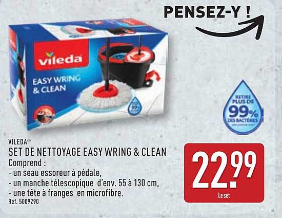 VILEDA SET DE NETTOYAGE EASY WRING & CLEAN