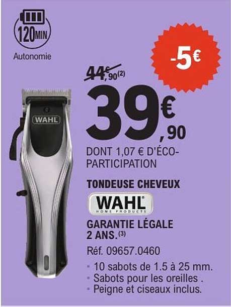 WAHL TONDEUSE CHEVEUX