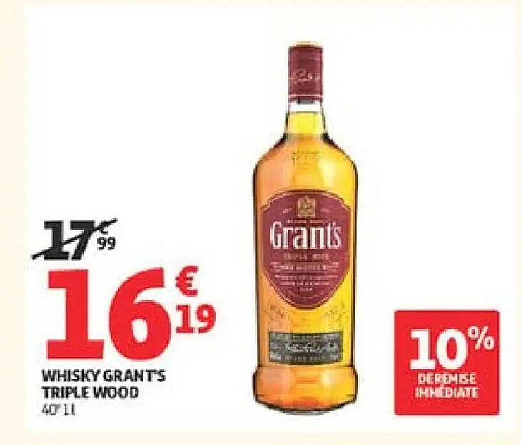 WHISKY GRANTS TRIPLE WOOD