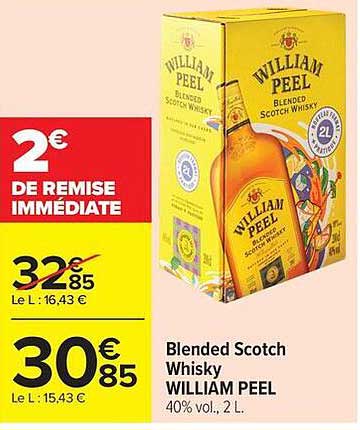 WILLIAM PEEL Blended Scotch Whisky
