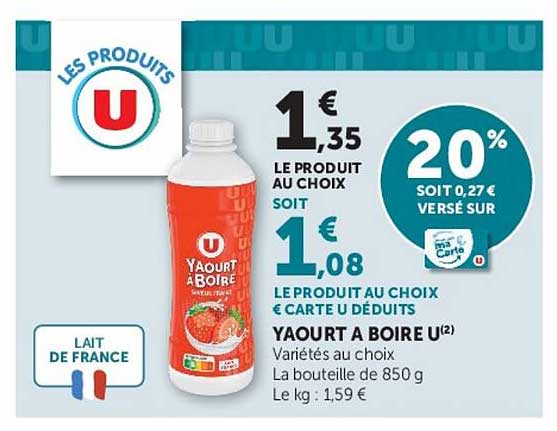 YAOURT A BOIRE U