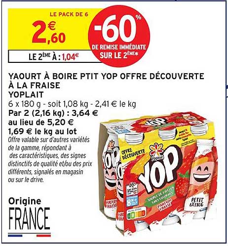 YOPLAIT YOP