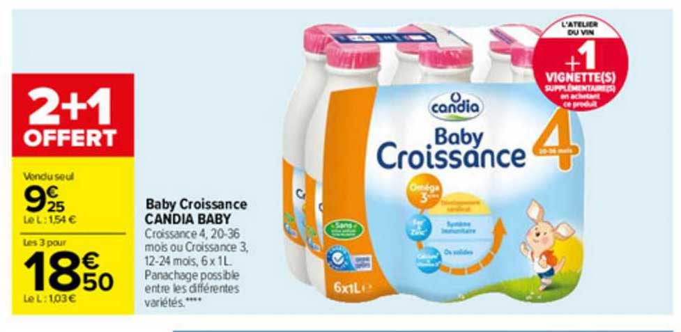 Baby Croissance Candia Baby