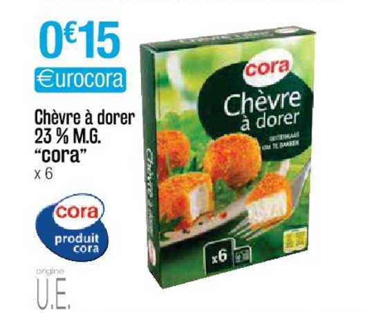 chèvre à dorer 23% m.g. "cora"