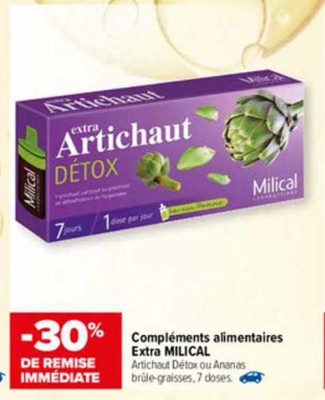 compléments alimentaires extra milical