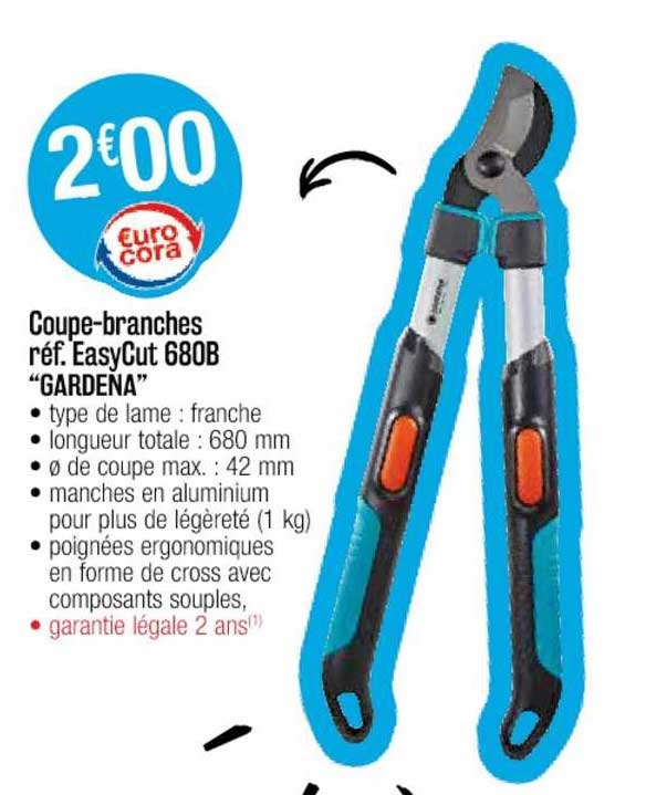 coupe-branches easycut 980b "gardena"