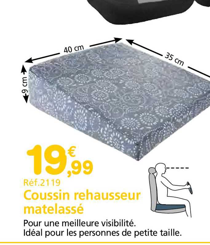 Coussin Rehausseur Matelassé