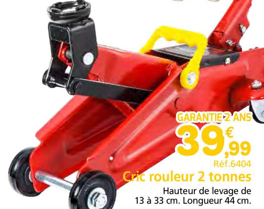 cric rouleur 2 tonnes