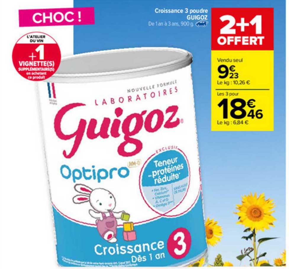 Croissance 3 Poudre Guigoz