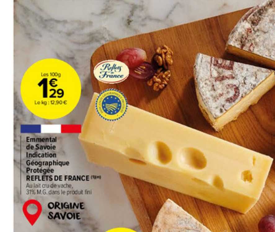 emmental de savoie indication géographique protégée reflets de france
