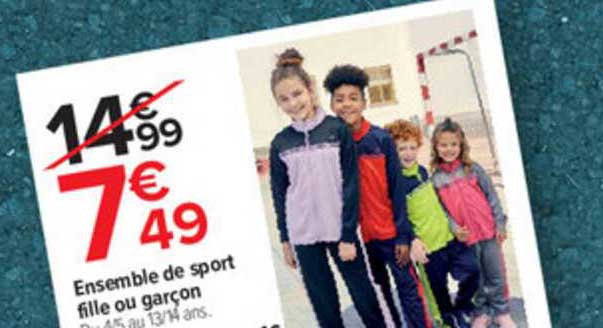 Ensemble De Sport Fille Ou Garçon