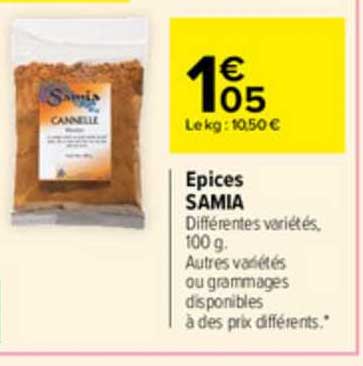 épices Samia