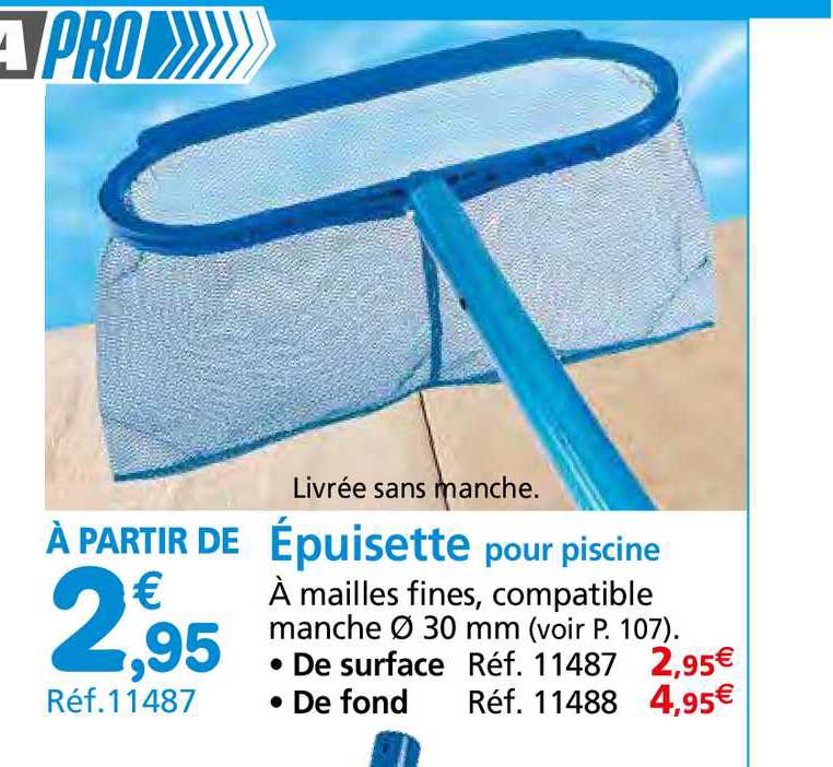 épuisette Pour Piscine