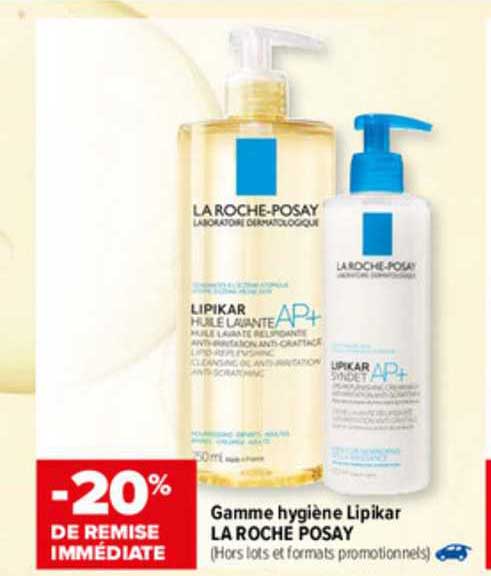 gamme hygiène lipikar la roche posay