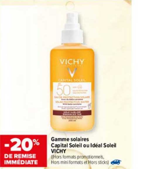 gamme solaires capital soleil ou idéal soleil vichy