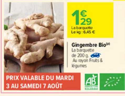 Gingembre Bio