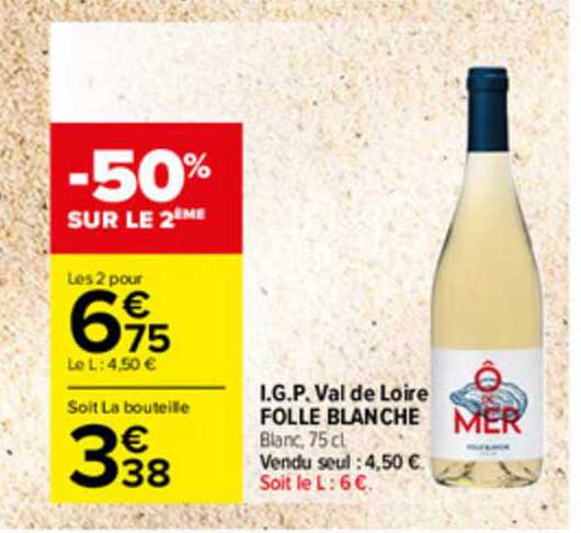 i.g.p. val de loire folle blanche