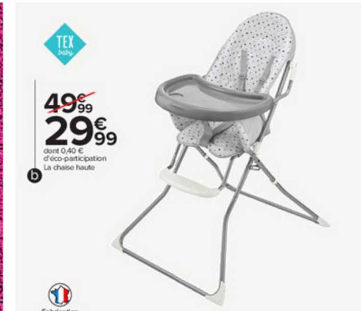 La Chaise Haute Tex Baby