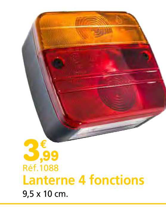 lanterne 4 fonctions