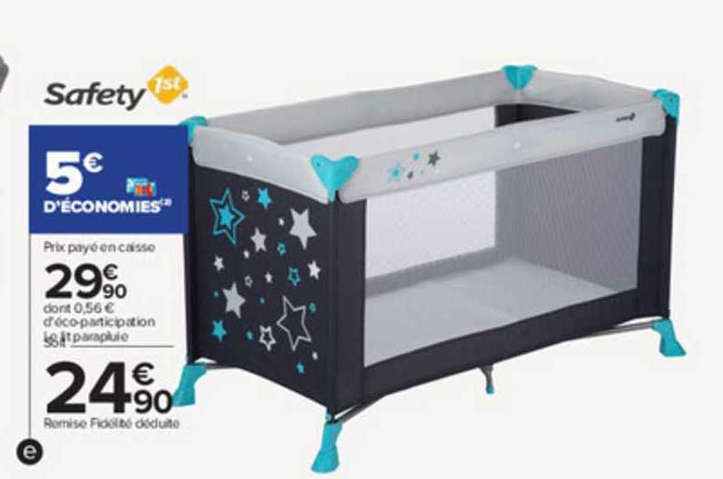 le lit parapluie safety 1st