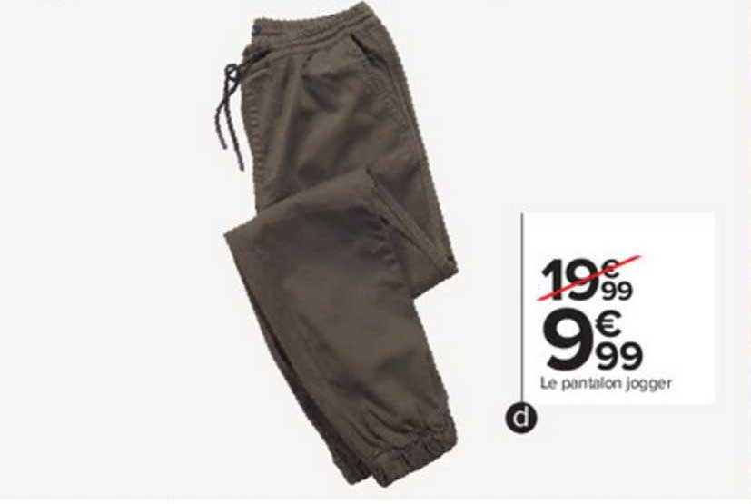 le pantalon jogger