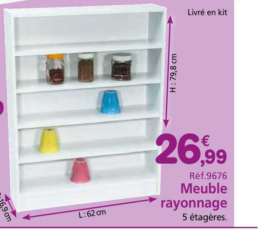 meuble rayonnage