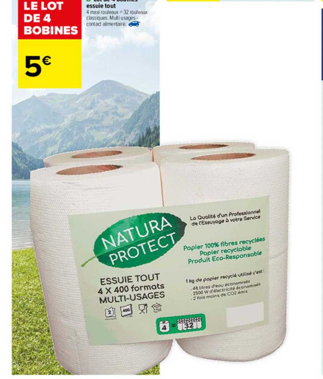 natura protect essuie tout