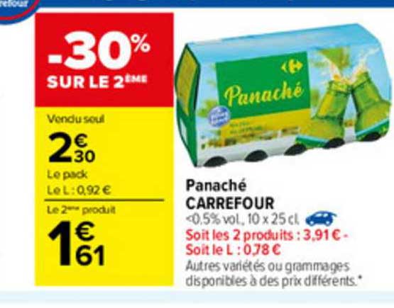 Panaché Carrefour