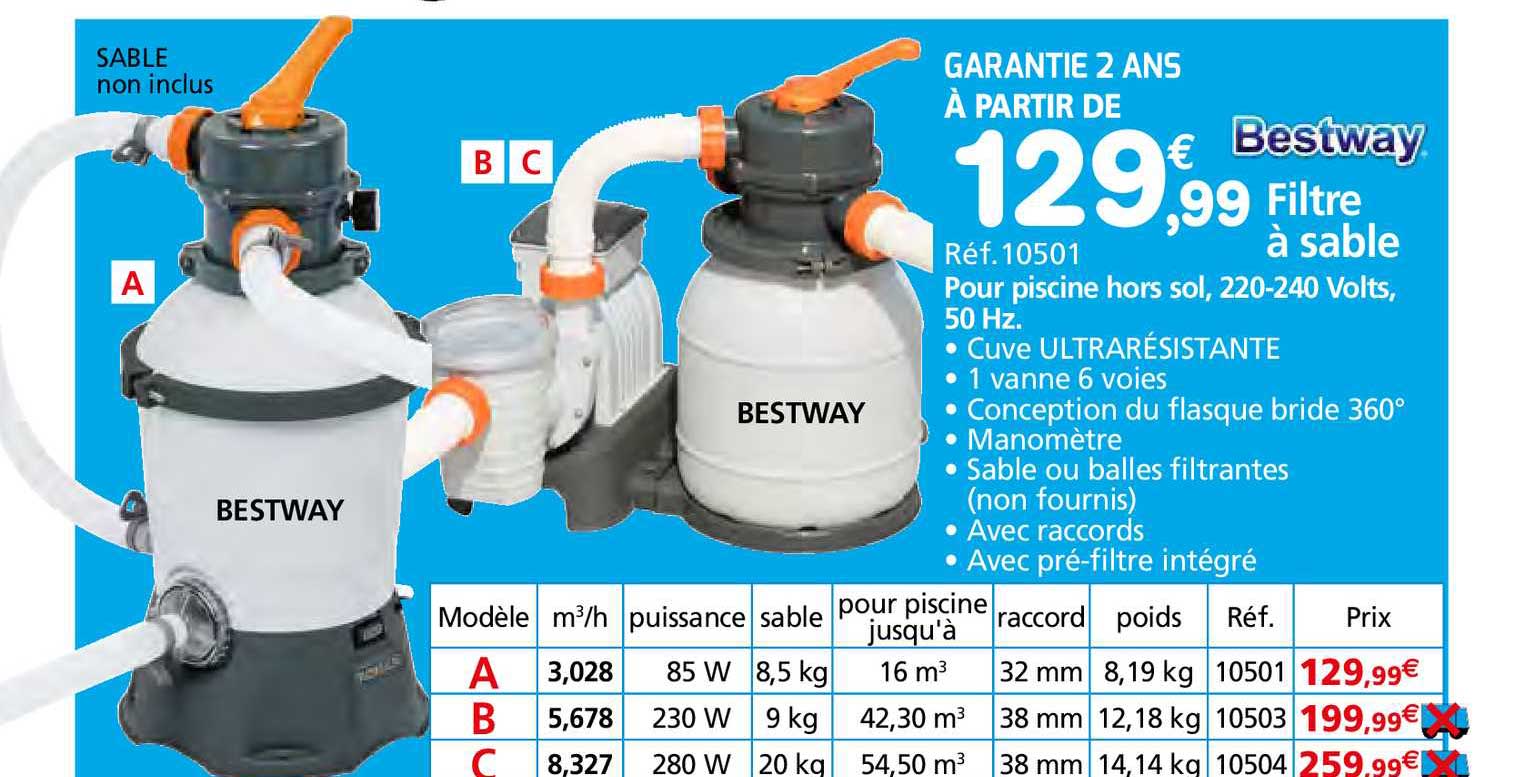 pour piscine hors sols, 220-240 volts, 50 hz