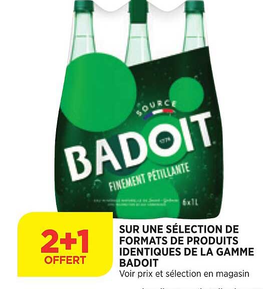 Produits Identiques De La Gamme Badoit