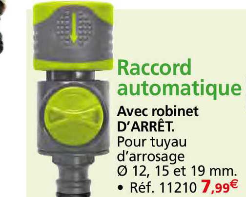 Raccord Automatique