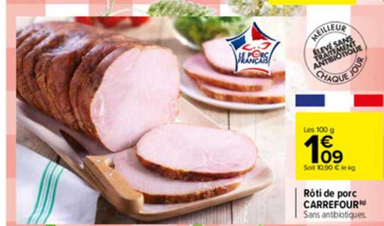 Rôti De Porc Carrefour