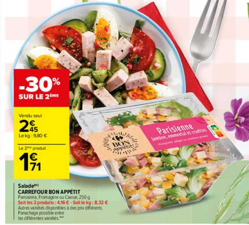Salade Carrefour Bon Appétit