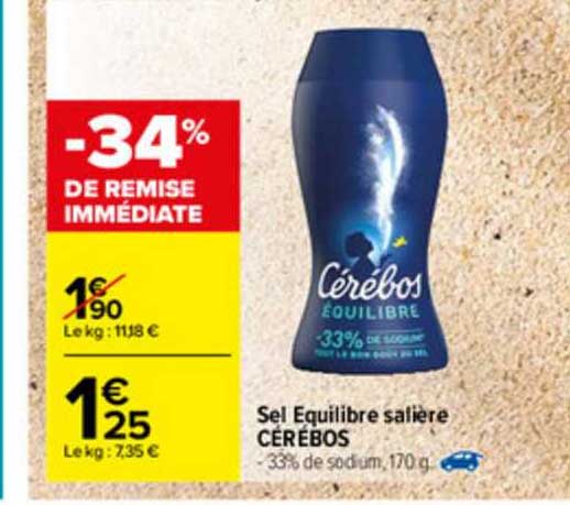 sel équilibre salière cérébos