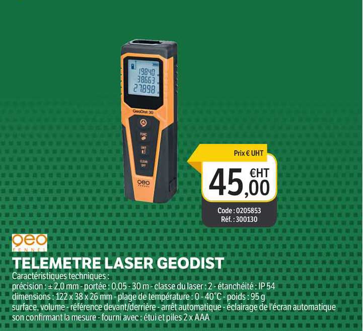 télémètre laser geodist