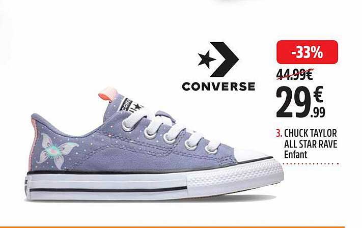 chuck taylor all star rave enfant coverse